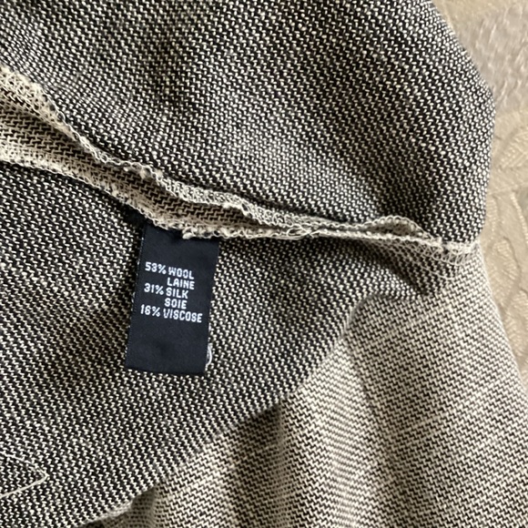 Linda Allard Ellen Tracy Tweed wide leg pant - Picture 6 of 11